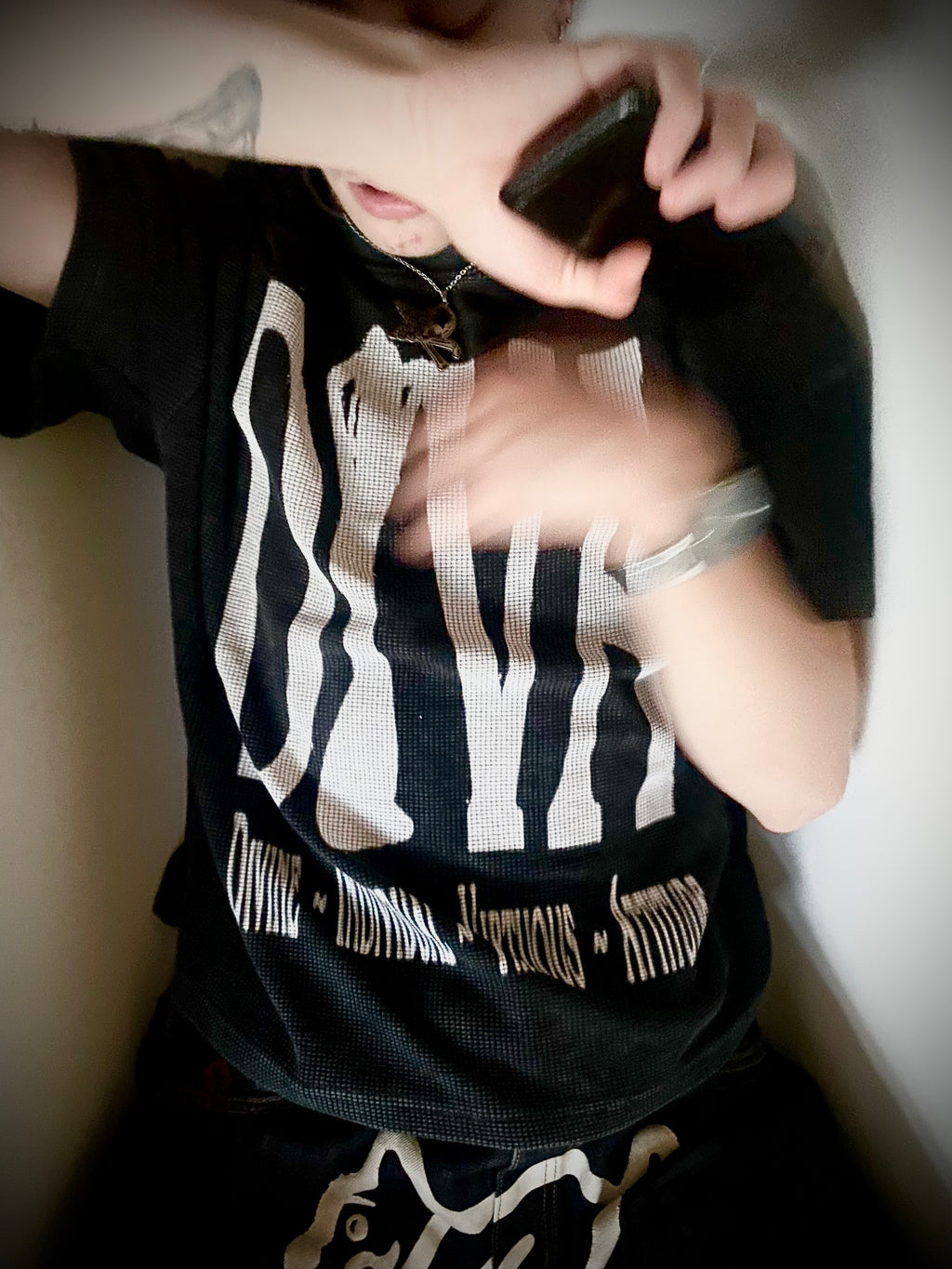 DIVA WAFFLE SHIRT